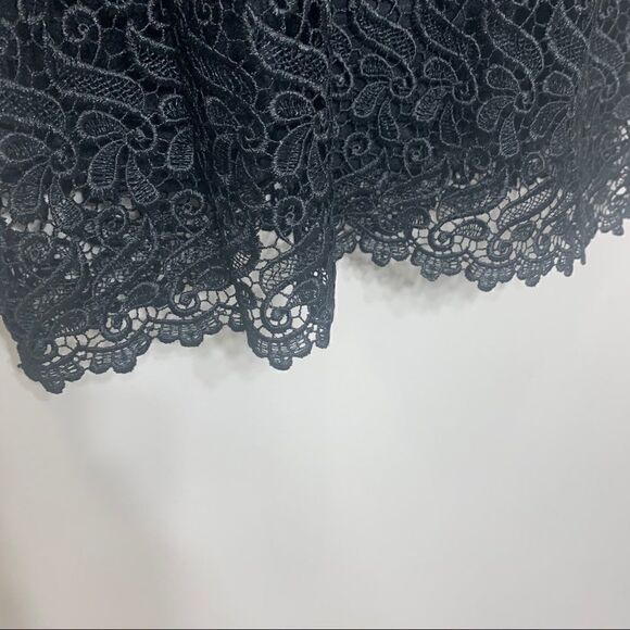 JAX size 8 black lace evening cocktail dress (F1) - Picture 5 of 10